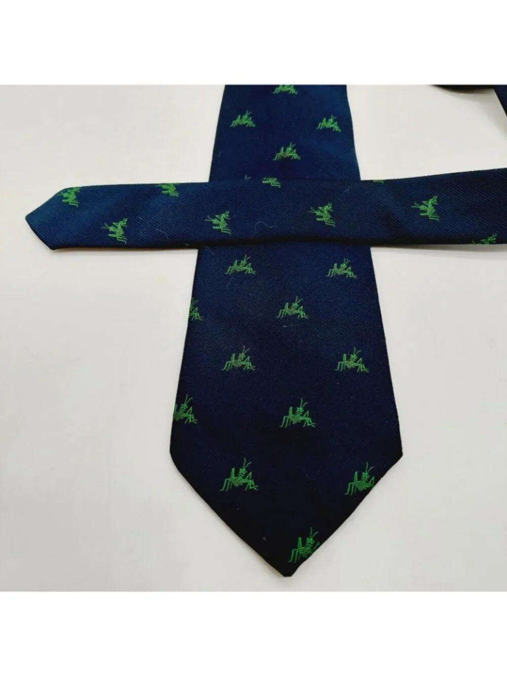 Grasshopper Bug Necktie Blue Green Smithsonian Institution Insects
